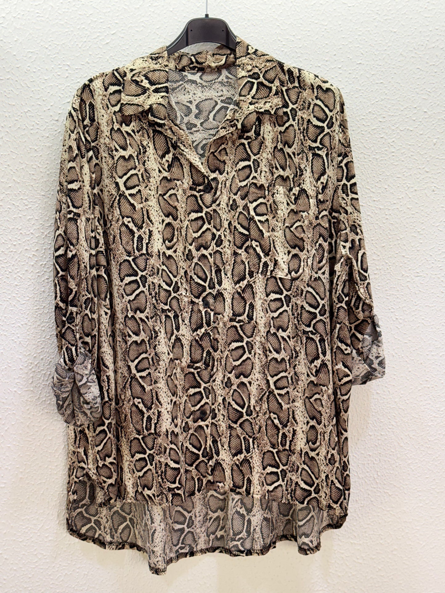 BLUSA ANIMAL PRINT CURVY