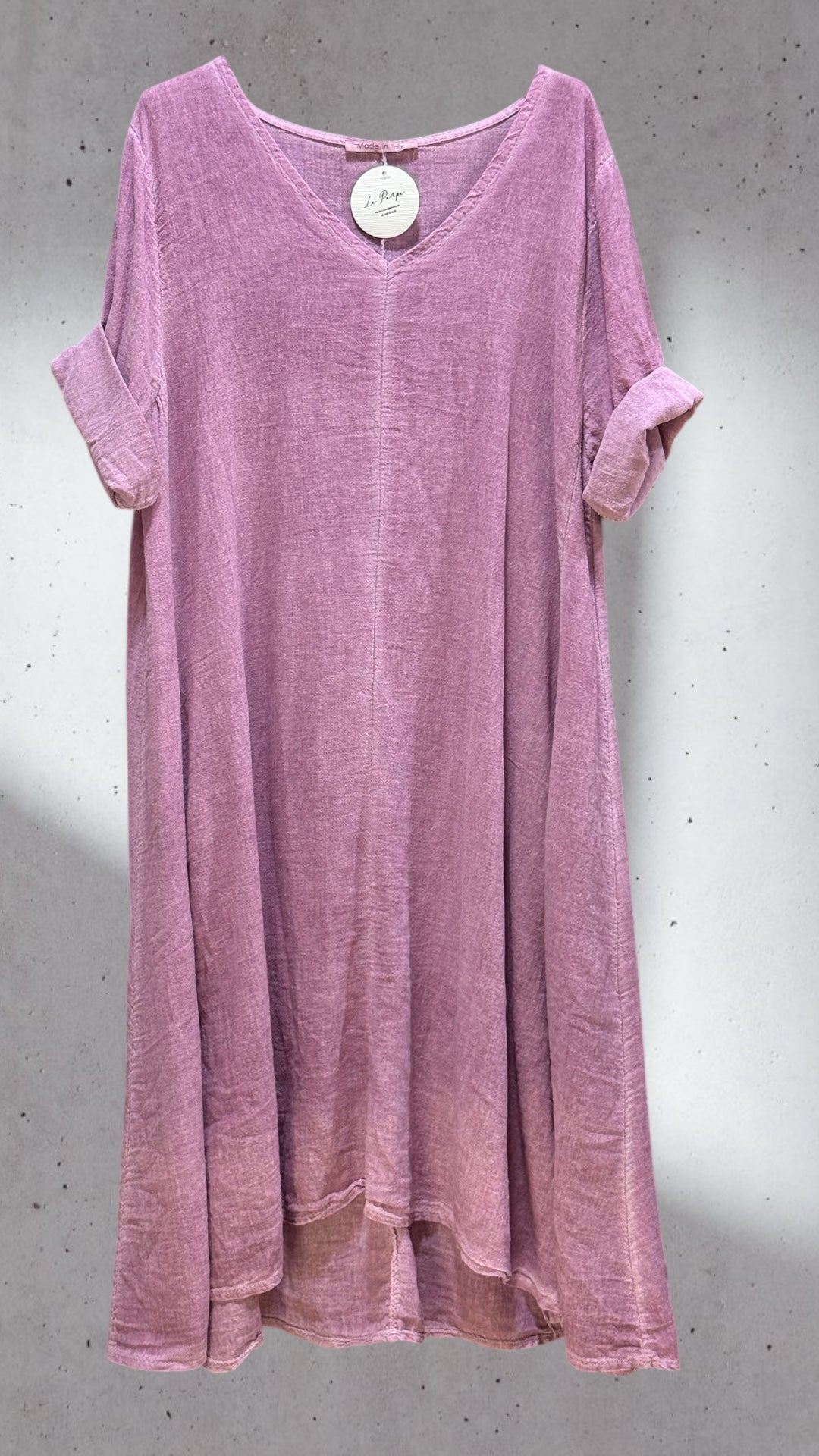 Vestido Lavado Rosa – Estilo Casual y Confortable - La Pampa Triana