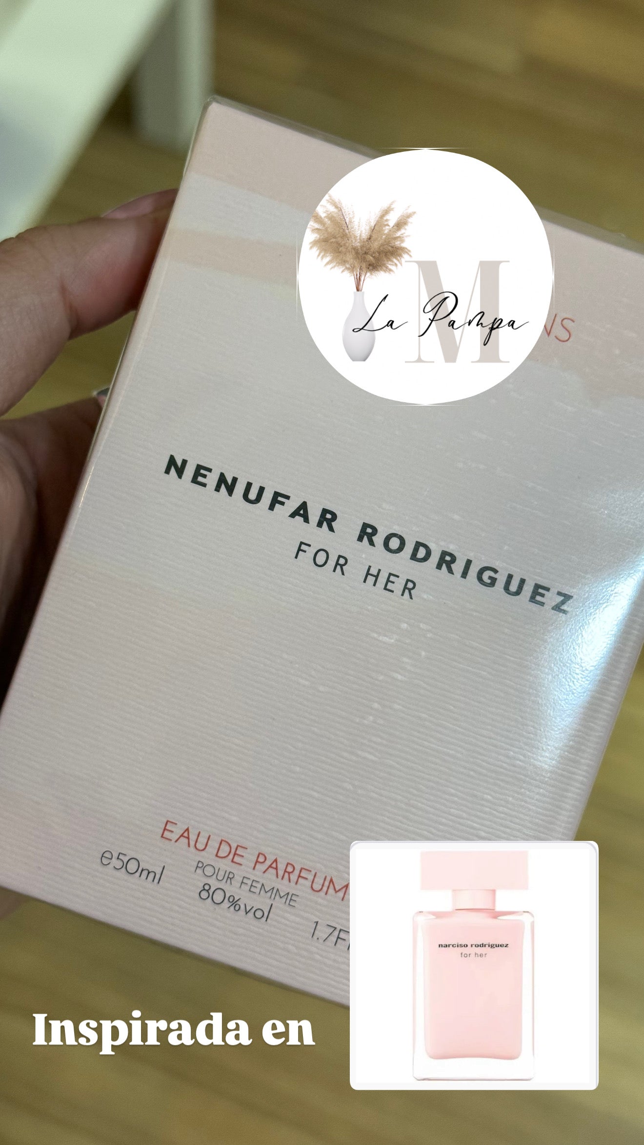 Perfume Nenúfar – Fragancia fresca y floral, ideal para el día a día - La Pampa Triana