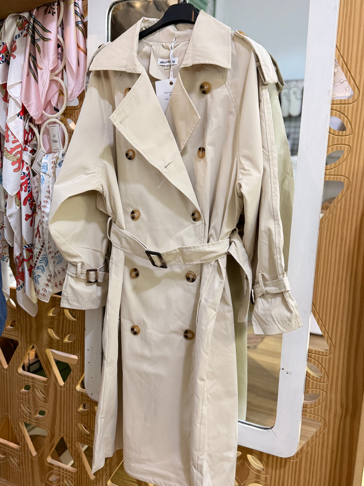 Gabardina Larga para Mujer Talla S/M - La Pampa Triana