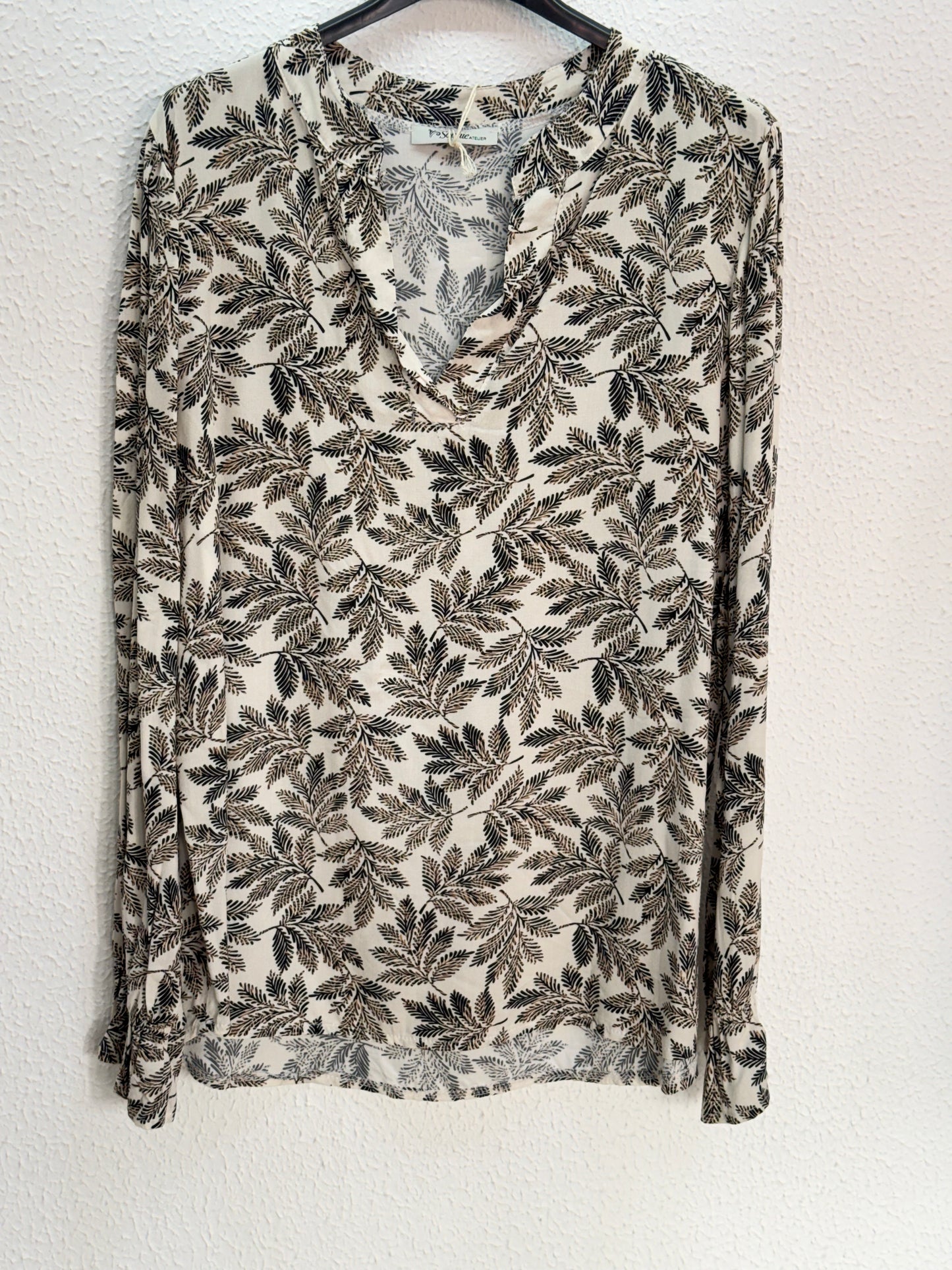 Blusa hojas - La Pampa Triana