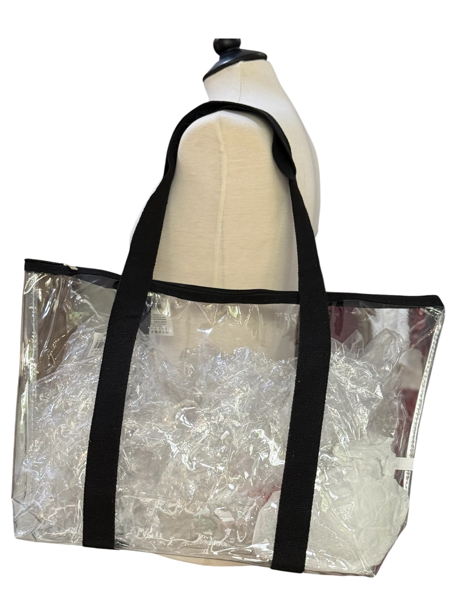 Bolsa de Playa Transparente – Grande, resistente y con asas cómodas - La Pampa Triana