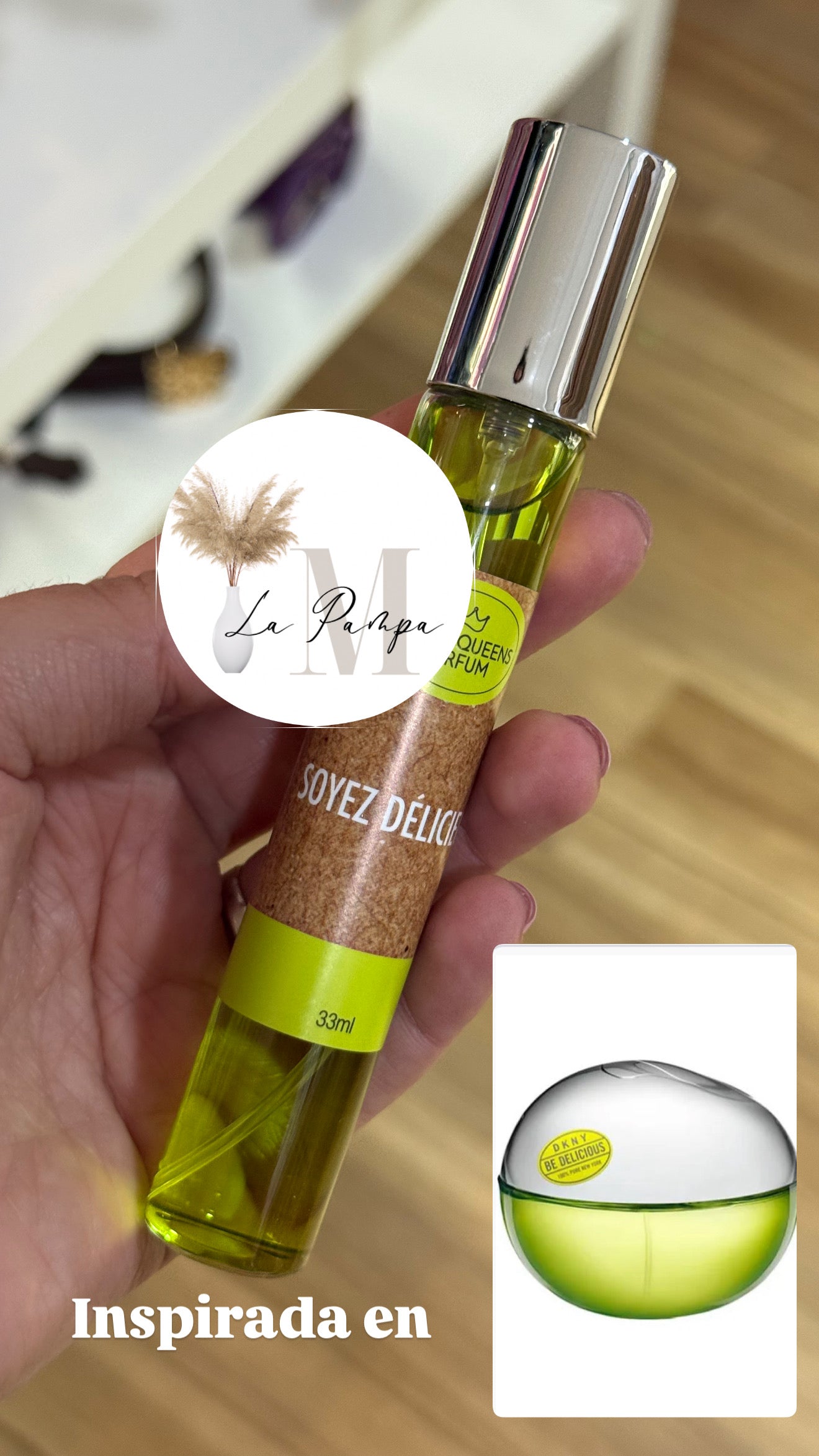 Mini Perfume Manzana – Fragancia fresca y frutal para mujer - La Pampa Triana