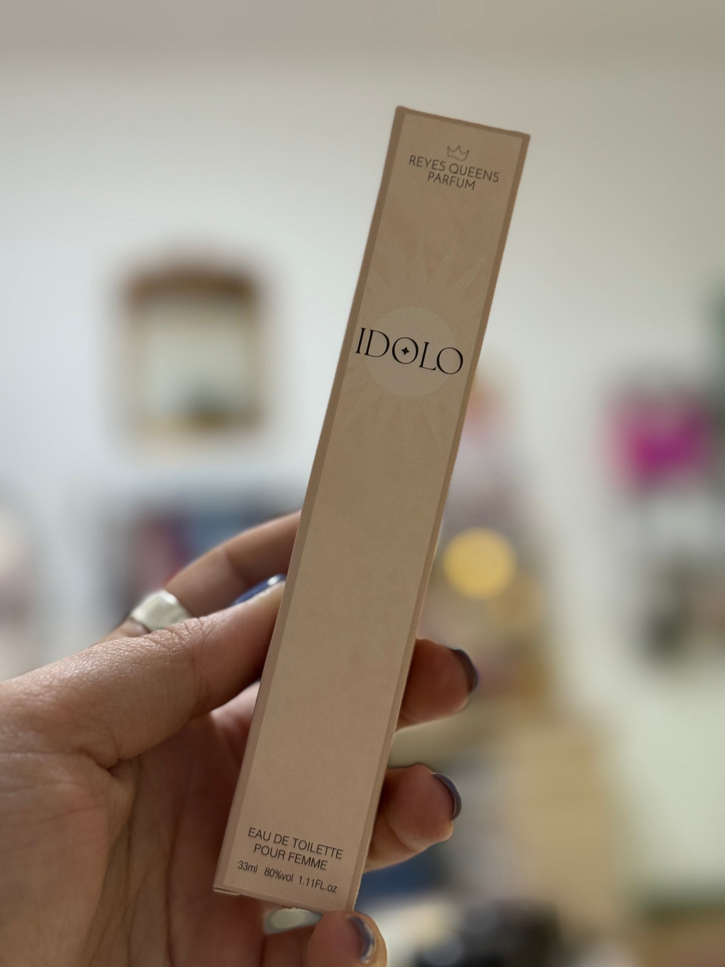 Mini Perfume Ídolo – Fragancia femenina fresca y elegante en formato compacto - La Pampa Triana