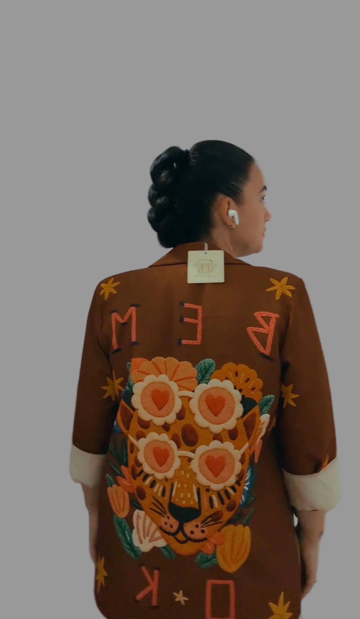 Blazer diseño tigre - La Pampa Triana