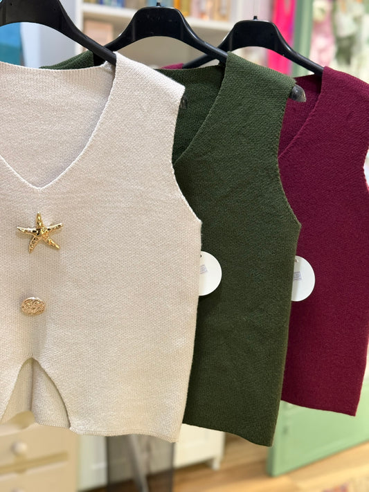 CHALECO PUNTO CORTO - La Pampa Triana