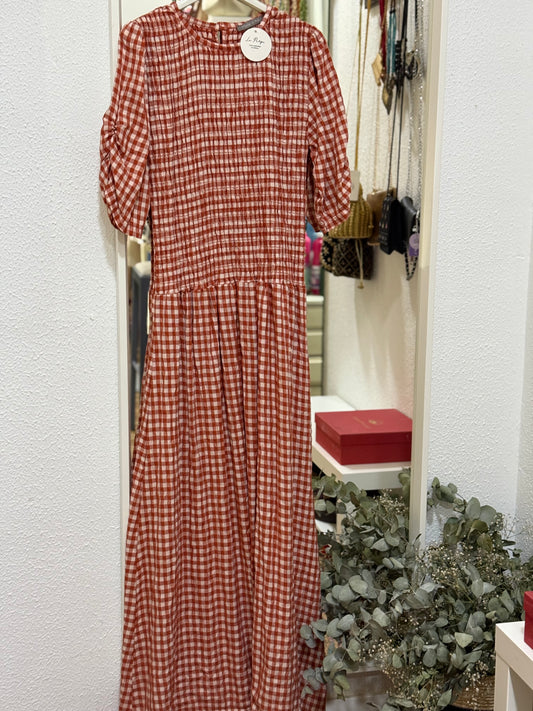 Vestido fruncido