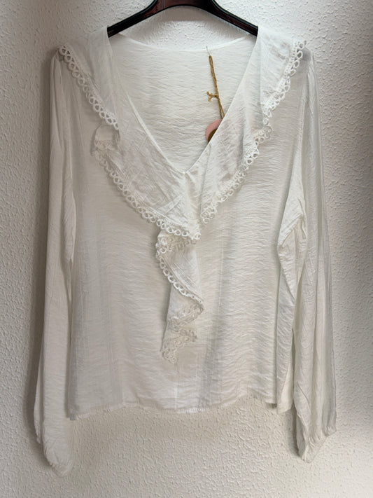 Blusa volantes - La Pampa Triana