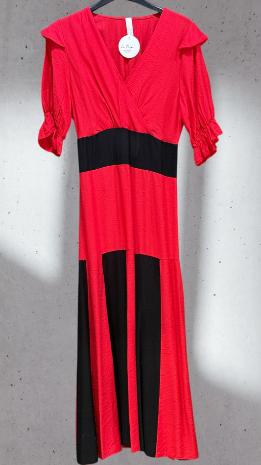 Vestido bicolor