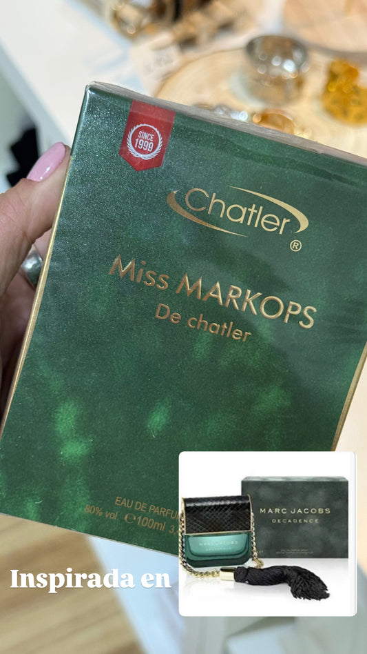 Perfume Miss Markops – Fragancia femenina y fresca para mujer - La Pampa Triana