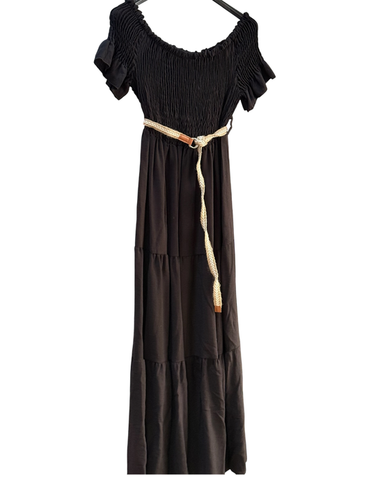 Vestido cinturón - La Pampa Triana