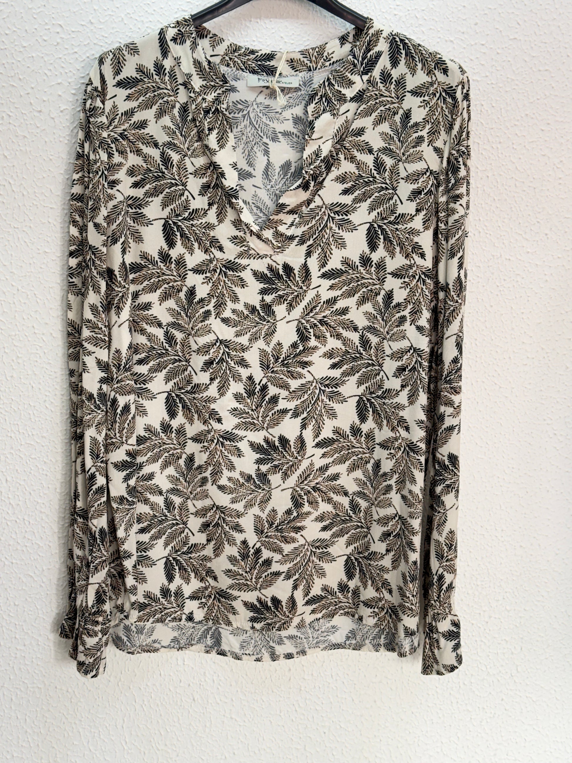 Blusa hojas - La Pampa Triana