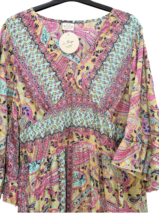 Vestido indi seda - La Pampa Triana
