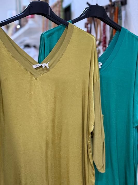 Blusa satén y algodón - La Pampa Triana
