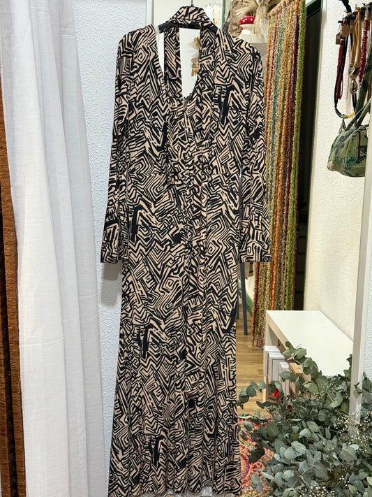 Vestido B/N - La Pampa Triana