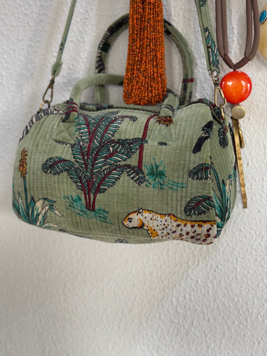 Bolso terciopelo - La Pampa Triana