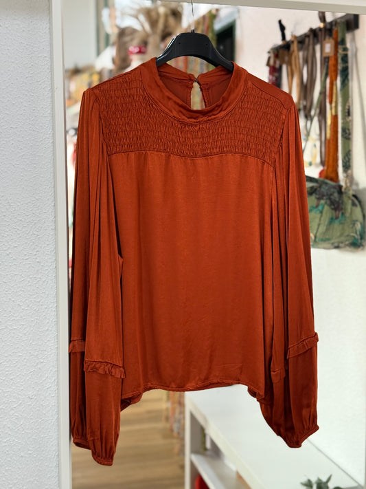 Blusa satén - La Pampa Triana