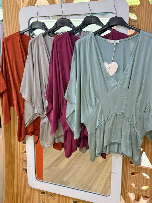 BLUSA SATÉN - La Pampa Triana