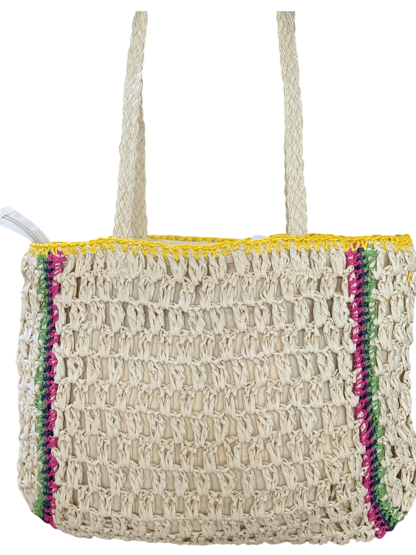 Bolso de Rafia – Estilo natural y boho, espacioso y ligero - La Pampa Triana