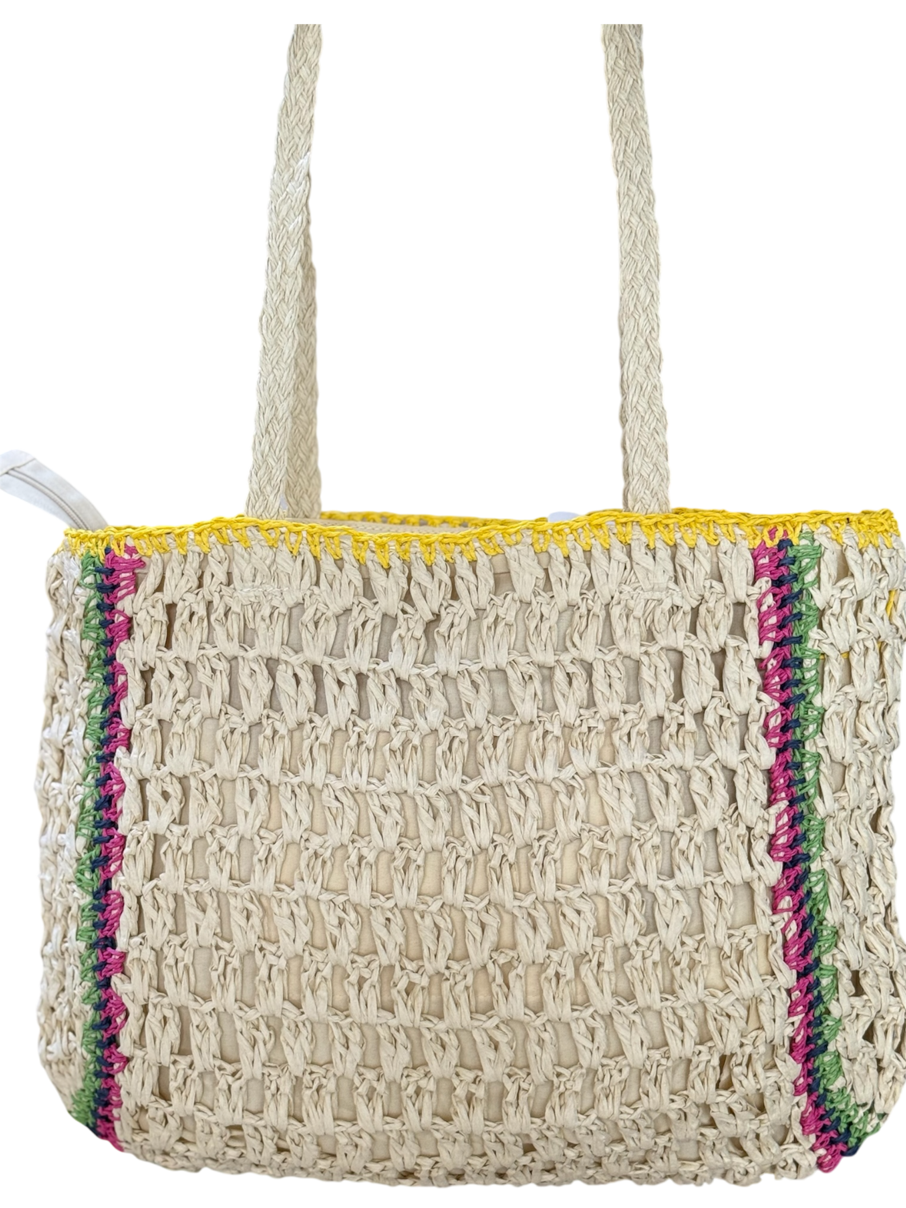 Bolso de Rafia – Estilo natural y boho, espacioso y ligero - La Pampa Triana