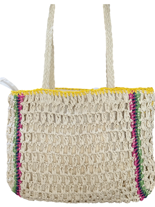 Bolso de Rafia – Estilo natural y boho, espacioso y ligero - La Pampa Triana