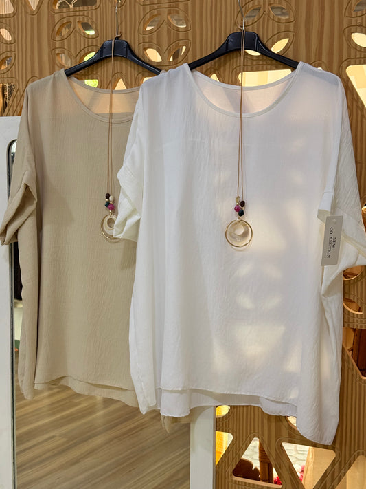 Blusa curvy collar - La Pampa Triana