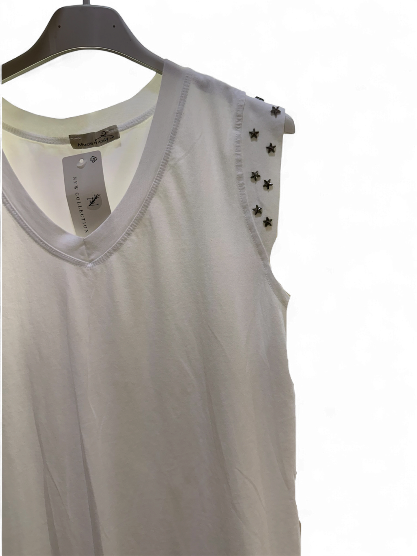 VESTIDO TACHUELAS MIDI