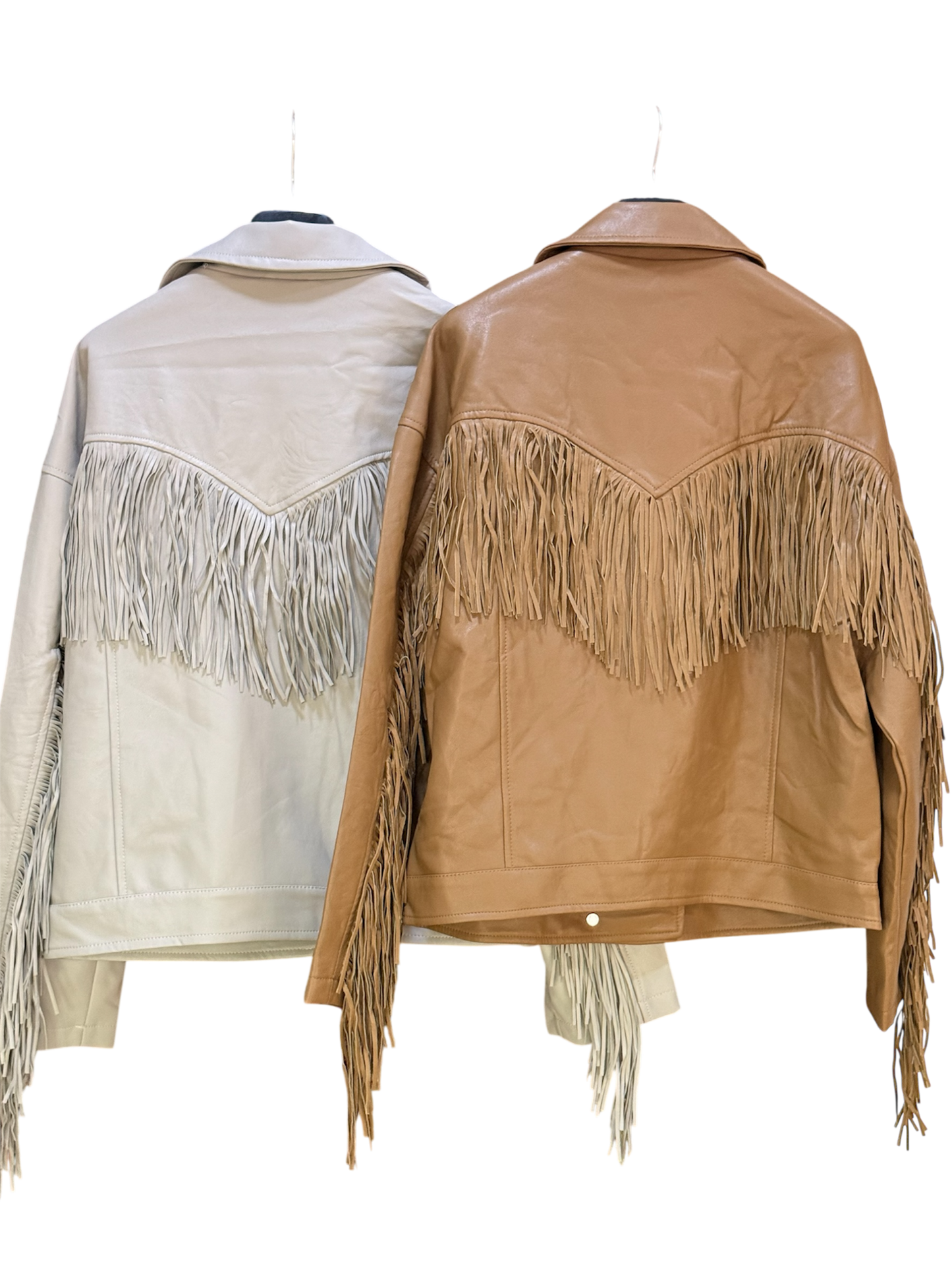 Cazadora polipiel flecos - La Pampa Triana