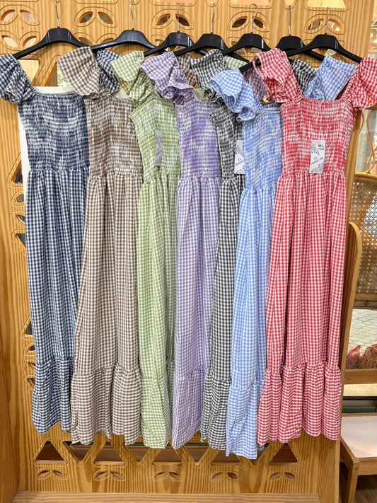 VESTIDO VICHY - La Pampa Triana