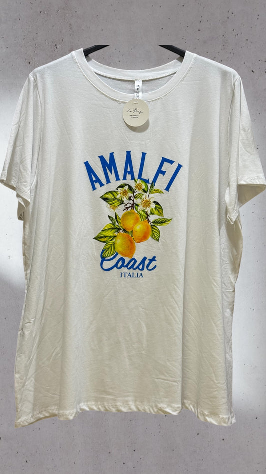 Camiseta Básica Algodón Diseño Curvy – Comodidad y estilo para tallas grandes - La Pampa Triana