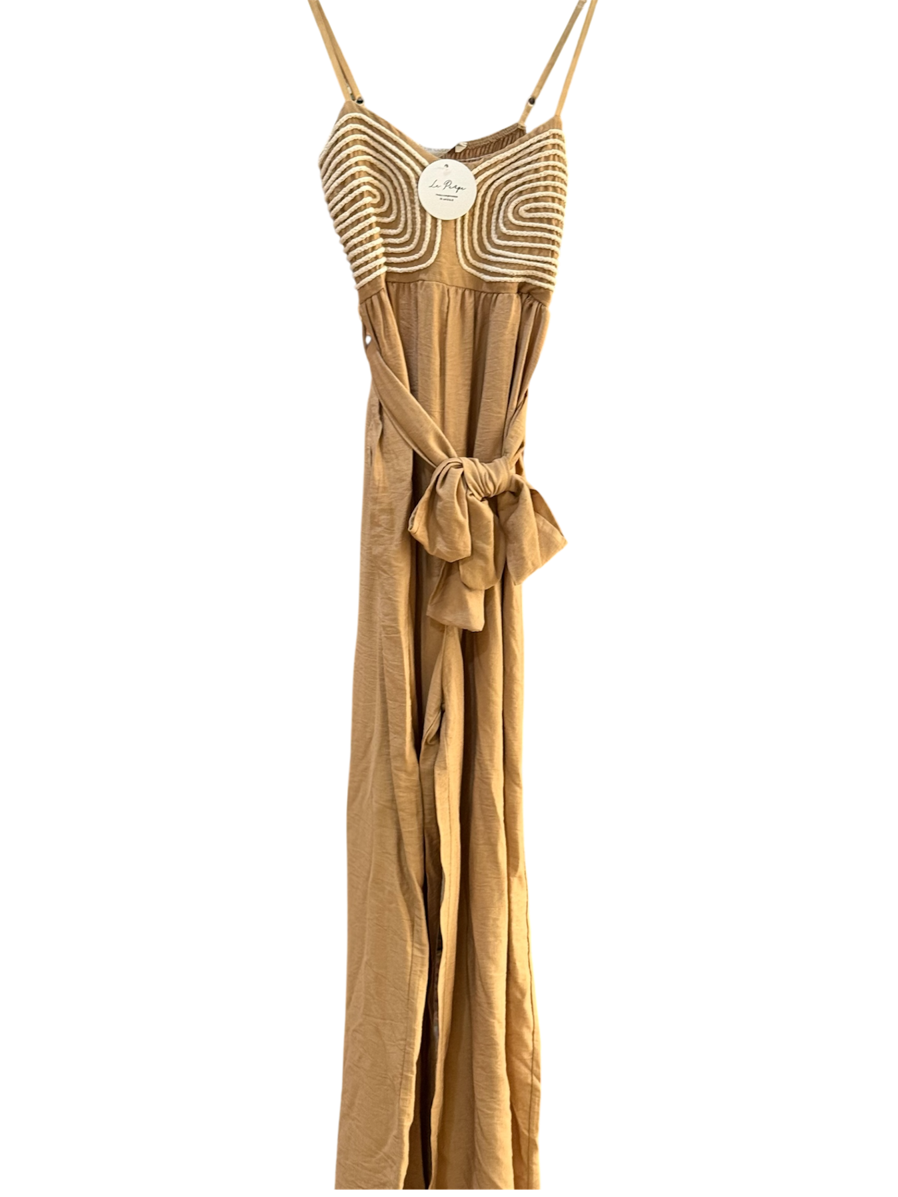 Mono con Bordado y Tirantes – Talla Única (36‑42) - La Pampa Triana
