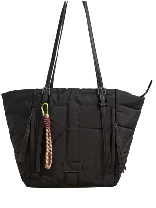 BOLSO SHOPPER NEGRO LLAVERO