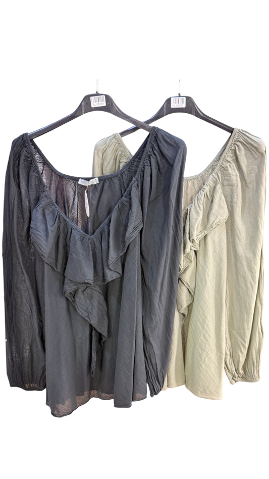 BLUSA VOLANTE - La Pampa Triana